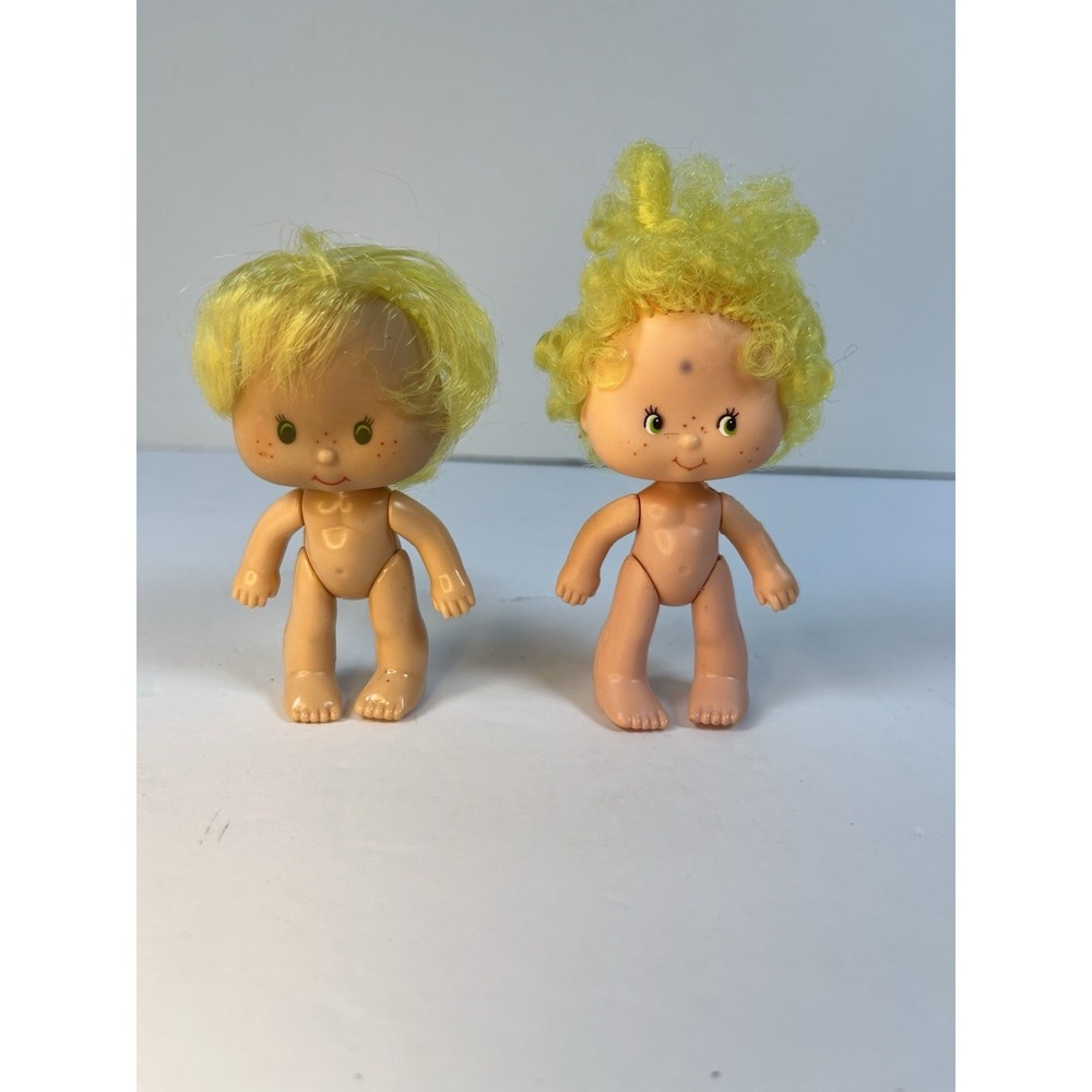 2 Vtg 1979 Kenner Strawberry Shortcake Baby Lemon Meringue